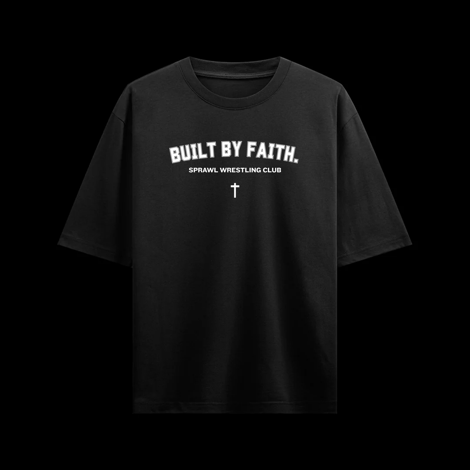 Built by Faith Oversized Tee