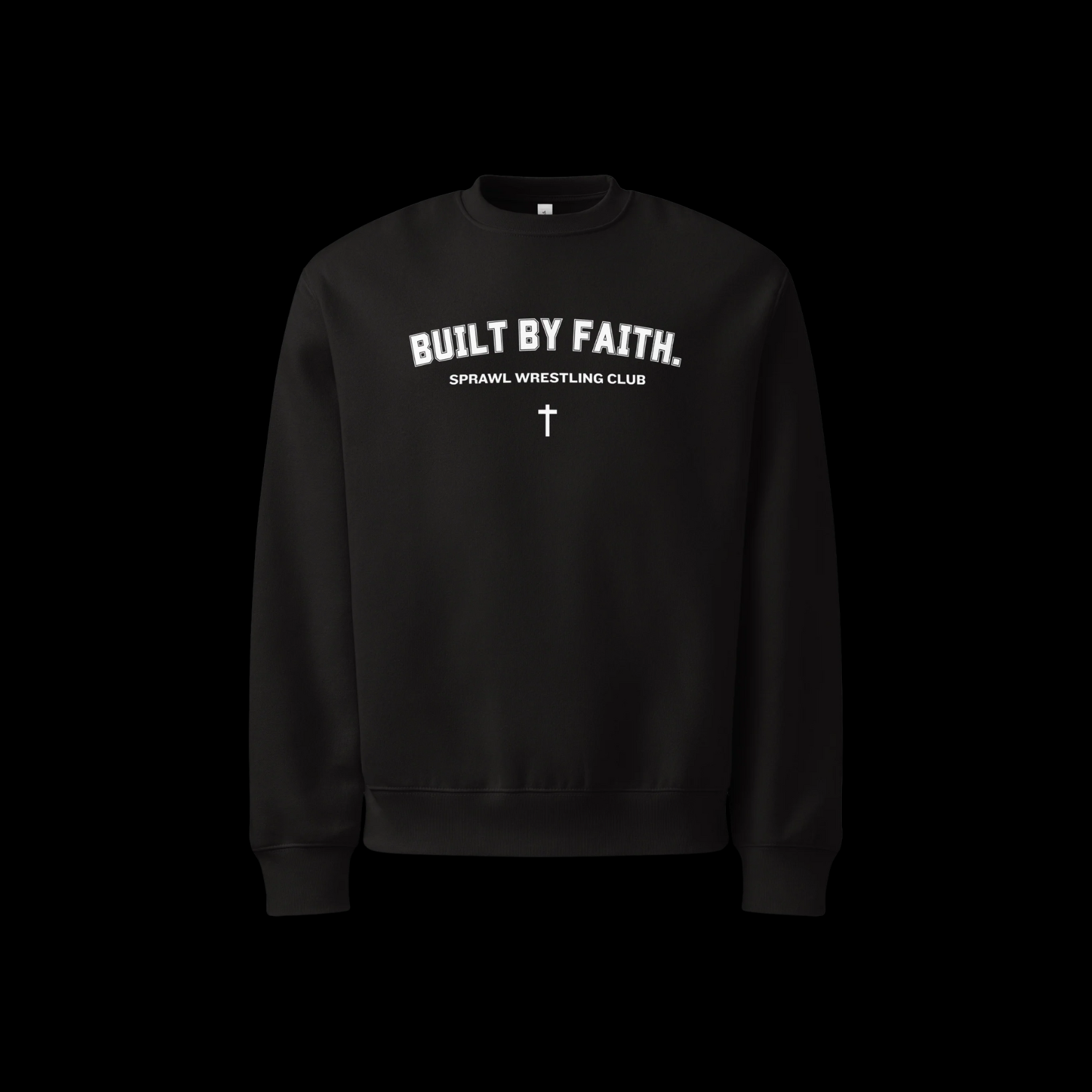 Built by Faith Oversized Crewneck