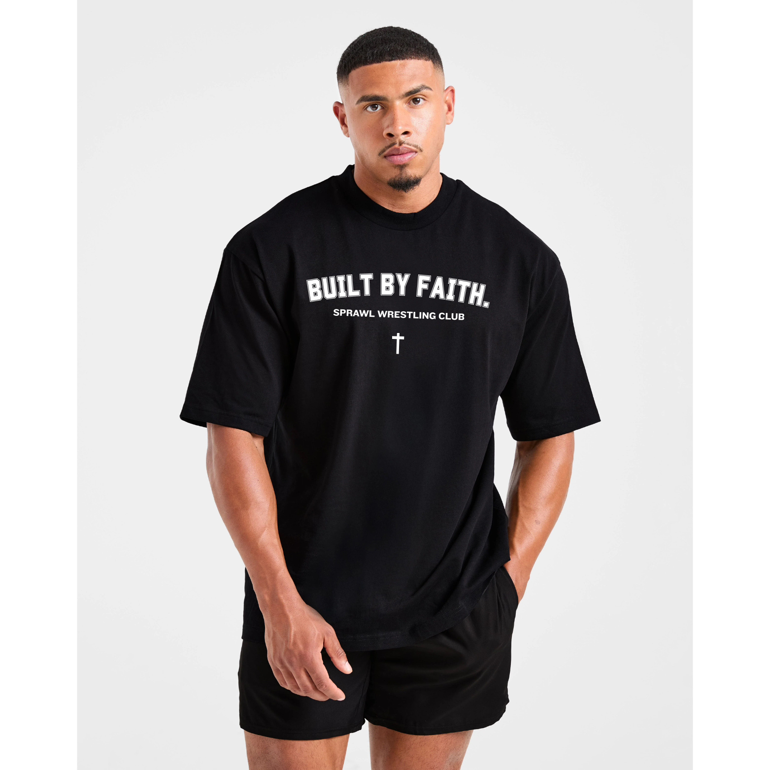 Built by Faith Oversized Tee
